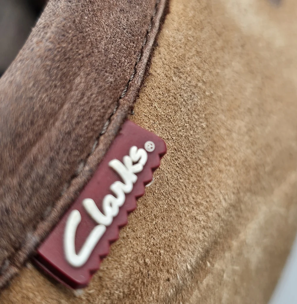 Clarks Wallabee Chuka Boot Mens Sz 11 Comfort Moccasin Crepe Sole Flaw 90s Style